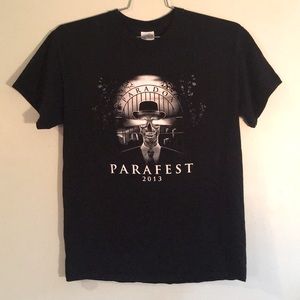 Pennsylvania Paradox 2013 Parafest Event T-Shirt Haunted Park Macabre Bethlehem